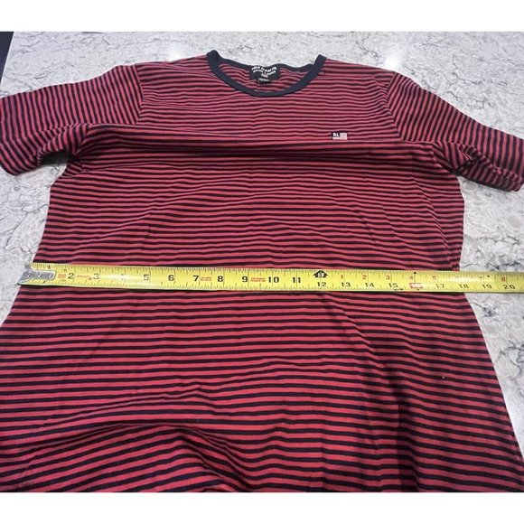 Polo Ralph Lauren Womens Cotton Split Hem Short Sleeve T-Shirt Dress Red Size L - Picture 6 of 9